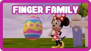 Minnie Mouse Easter Egg Hunt - Mickey Mouse Clubhouse Daddy Finger Family Nursery Rhymes with lyrics