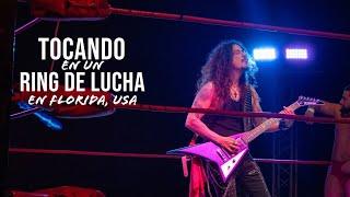 TOCANDO en un RING de LUCHA LIBRE en USA (Documental) - CHARLIE PARRA