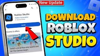 How to Download Roblox Studio on Mobile 2024 (Android & iOS) | Get Roblox Studio on Mobile