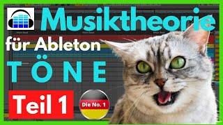 Teil 1:Musiktheorie für Ableton Live - Anfänger Tutorial - Was sind Töne & Intervalle?