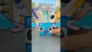 Cute DIY Paper Organizer️!? #diy #diyorganizer #papercrafts #cutecrafts #crafts #craft #cute