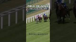 FIELD OF GOLD ! Wins The St James's Palace Stakes!