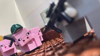 3 Little Pigs…. But in AMERICA | Lego stop motion