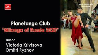 “Milonga de Rusia”, escenario de tango. "Loca"  Victoria Krivtsova y Dmitri Ryzhov.