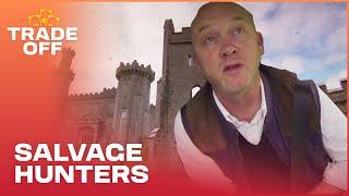 Hidden Gems Inside The Gothic Castle In Ireland | Salvage Hunters | Trade Off