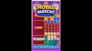 Royal Match Level 9366 9367 9368 9369 9370 - No Boosters Gameplay