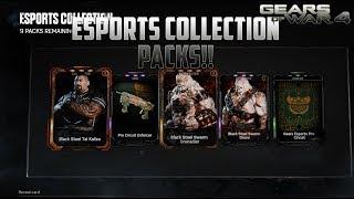 Gears of War 4 - ESPORTS COLLECTION PACKS!! (100$ WORTH OF CASES) I FINALLY GOT HIM