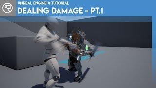 Unreal Engine 4 Tutorial - Dealing Damage Part 1