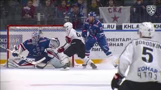 Melnichuk saves on closrange shot