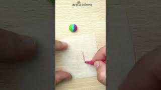 How to make Miniature Paper Candy Emoji | #shorts