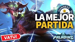 LA MEJOR PARTIDA DE VATU EN 2022 en ranked | Paladins Gameplay