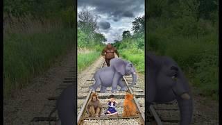 rail attack funny video VFX funny video cartoon VFX  Badshah der video