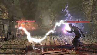 Skyrim Battles - Movarth vs. Pyromancer, Vyrthur, Dawnguard, and more