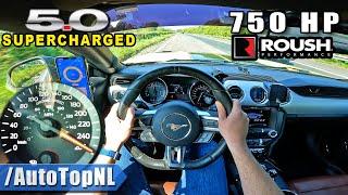 750HP FORD MUSTANG GT SUPERCHARGED on AUTOBAHN by AutoTopNL