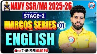 Navy SSR Phase 2 Classes | Marcos Series | Navy SSR Stage 2 English By Anuj Sir
