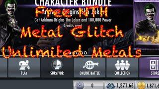 HOW TO GET UNLIMITED NTH METAL! UPDATE 3.4(INJUSTICE MOBILE GLITCH)|SHADOW PACIFIST