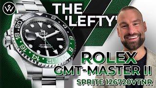 The 'lefty' Rolex GMT-Master II Sprite 126720VTNR - Official Watches