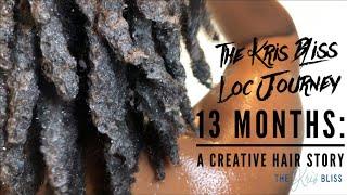 Loc Journey | 13 Months | A creative hair story | The Kris Bliss TV