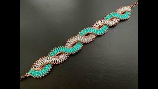 Wavy Bracelet || DIY Beaded Bracelet || Seed Beads Bracelet