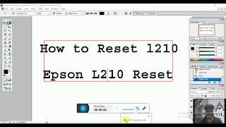 Reset Epson L110, L210, L300, L350 & L355 - Solved Red Light Blinking Epson L Series