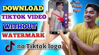 PAANO MAGDOWNLOAD NG VIDEO SA TIKTOK NA WALANG WATERMARK, GAMIT LANG ANG CELLPHONE (STEP BY STEP)