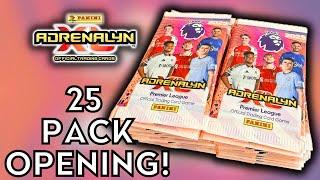 TRYING TO COMPLETE MY COLLECTION! | PANINI ADRENALYN XL PREMIER LEAGUE 2025 | 25 PACK OPENING!