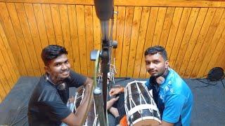 Dholk Recording session |Tushar Shirsath | Mayur Magare |