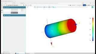 Thermal finite elements in the cloud---1 min from Onshape to CAEplex