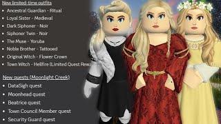 UPDATE! FOUNDERS DAY, OUTFITS, QUESTS & LOCATOR SPELL!? | THE VAMPIRE LEGENDS 2 | ROBLOX