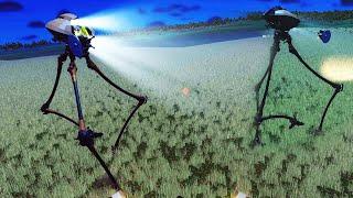 War of the Worlds Multiplayer Survival Horror Game Demo First Reactions (Playing as the Tripods)
