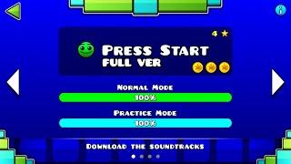 Geometry Dash SubZero - Press Start (FULL VER) All Coin /  Partition