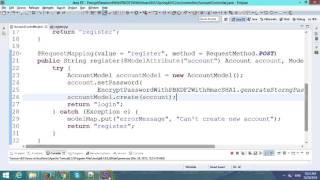 Encrypt Password in Login Form with Spring MVC and Hibernate