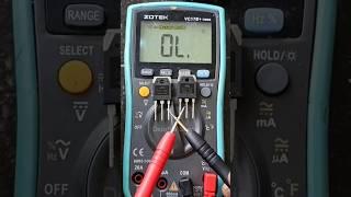 Characteristics of fast diodes in good and damaged conditions #diodeapplications #diodos #tutorial