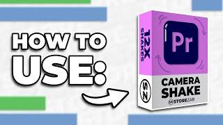 Add Awesome CAMERA SHAKE to Videos with Premiere Pro Preset Packs – By Finzar