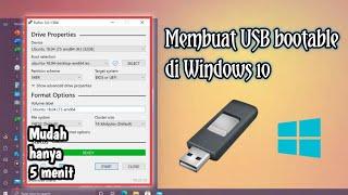 Cara mudah membuat USB bootable dengan rufus 3.13 di windows 10