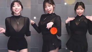 jeehyeoun 지삐 智媛 kbj 韓国巨乳美女ダンス 透けブラ３