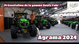 Agrama sur le stand Deutz-Fahr