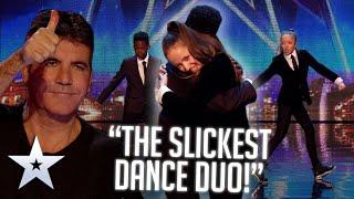 SLICK street dance with Lauren & Terrell | Audition | BGT Series 8