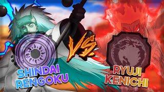 [CODE!] RYUJI-KENICHI VS SHINDAI-RENGOKU! *MADARA VS 8 GATES GUY!* | Shindo Life!