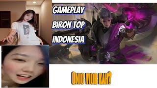 onic vior kah? kayanynya mirip doang cuy!! gameplay Biron top 75 Indonesian 