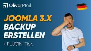 Joomla Backup erstellen + PLUGIN-Tipp (für Joomla 3.x) 