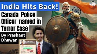 India Hits Back at Canada | Canada Border Police Officer named in Punjab Case by India