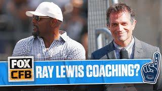 Ray Lewis 'really wants' to coach at FAU, Bruce Feldman reports | Big Noon Kickoff