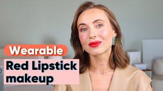 Wearable RED Lipstick makeup | different shades of Red for difr Skin tones | Pro Tips explained