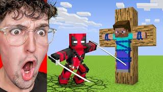 I Fooled My Friend with Deadpool in Minecraft