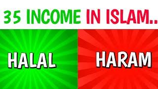 Halal and Haram Income In Islam | Isalmic Quiz | Halal Or Haram In Islam | Islamic GK Questions