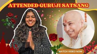 Attended Guruji Satsang | Vidushi Aggarwal Vlogs | Vlog 119