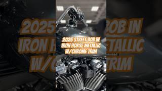 2025 Street Bob in new colour Iron Horse Metallic w/Chrome Trim