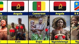 Present african tribes history || africa tribes List