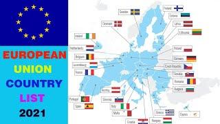 European Union Countries  List || 2021